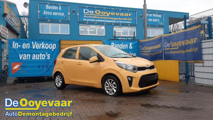Kia Picanto 1.0 12V Sloopvoertuig (2018, Geel)
