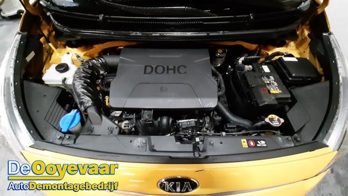 Kia Picanto 1.0 12V Sloopvoertuig (2018, Geel)