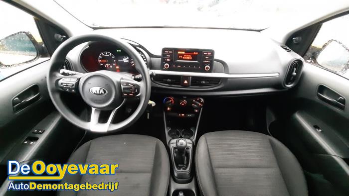 Kia Picanto 1.0 12V Sloopvoertuig (2018, Geel)