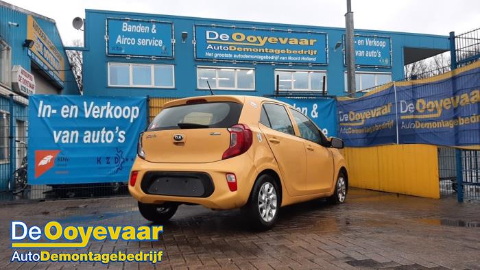 Kia Picanto 1.0 12V Sloopvoertuig (2018, Geel)