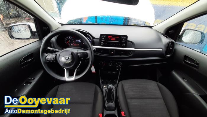 Kia Picanto 1.0 12V Sloopvoertuig (2018, Wit)