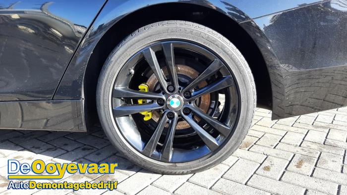 BMW 4 serie Gran Coupe 420d 2.0 16V Sloopvoertuig (2015, Zwart)