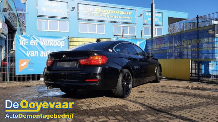 BMW 4 serie Gran Coupe 420d 2.0 16V Sloopvoertuig (2015, Zwart)