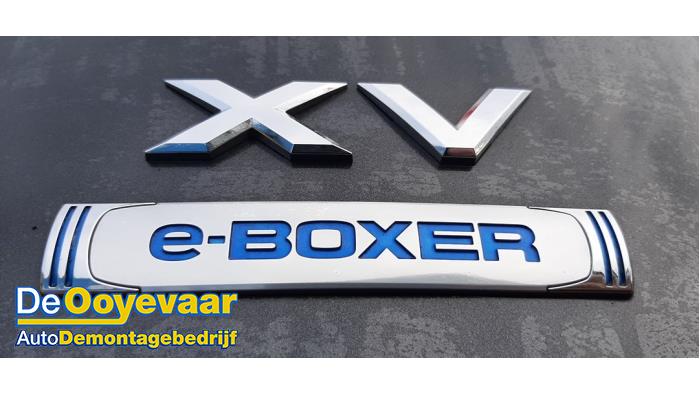 Subaru XV 2.0 e-Boxer AWD 16V Sloopvoertuig (2020, Grijs)