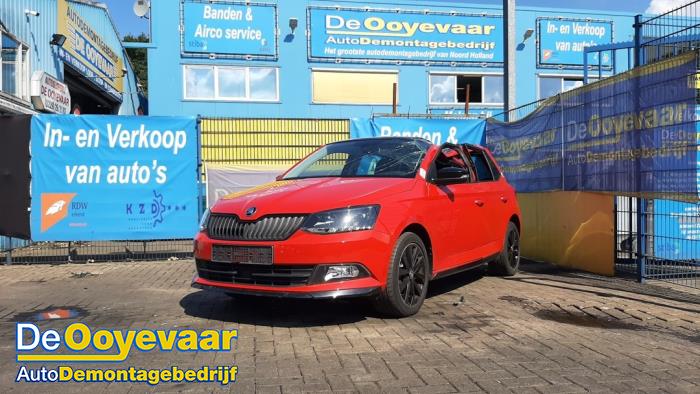 Skoda Fabia III 1.0 TSI 12V Sloopvoertuig (2018, Rood)