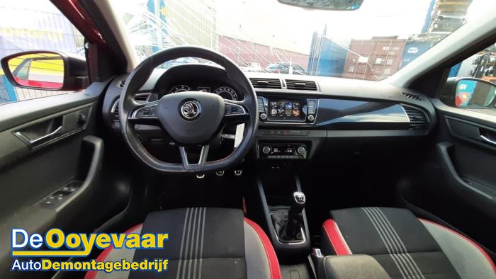 Skoda Fabia III 1.0 TSI 12V Sloopvoertuig (2018, Rood)