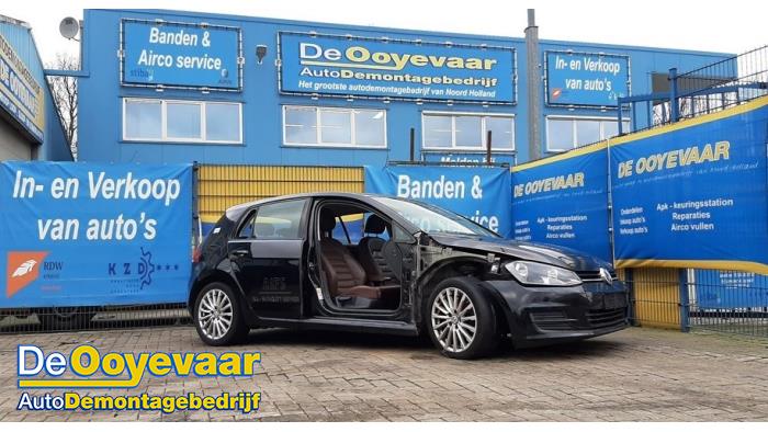 Volkswagen Golf VII 1.6 TDI 16V Sloopvoertuig (2013, Zwart)