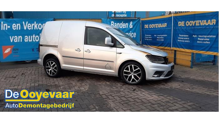 Volkswagen Caddy IV 2.0 TDI 75 Sloopvoertuig (2018, Grijs)