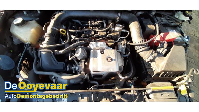 Ford Fiesta 6 1.0 EcoBoost 12V 100 Sloopvoertuig (2017, Zwart)