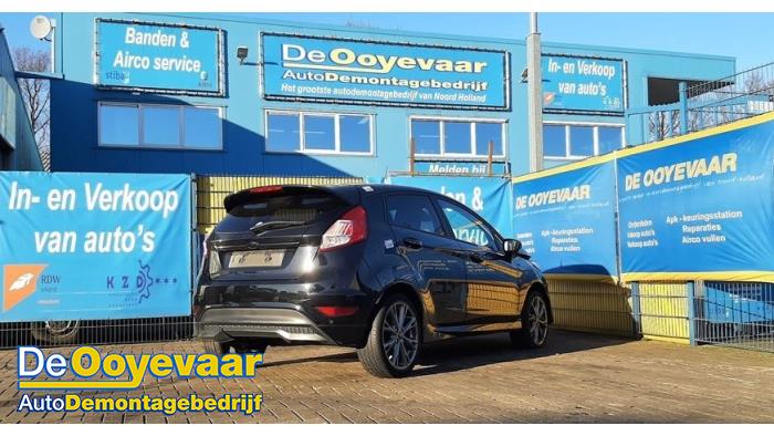 Ford Fiesta 6 1.0 EcoBoost 12V 100 Sloopvoertuig (2017, Zwart)