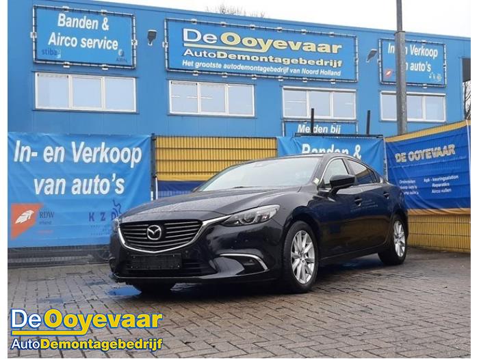 Mazda 6 2.0 SkyActiv-G 165 16V Sloopvoertuig (2017, Zwart)