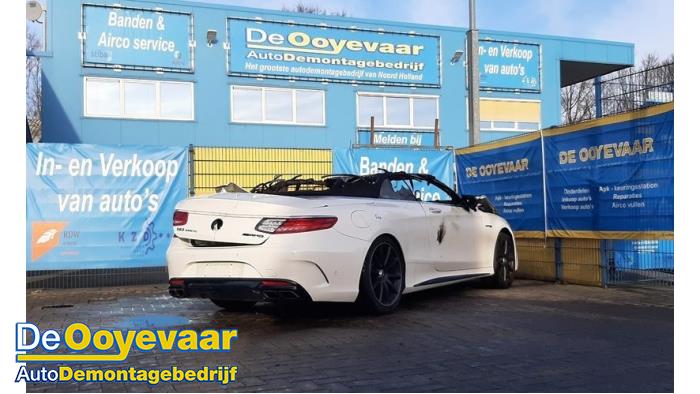 Mercedes S AMG 5.5 S-63 AMG V8 32V Biturbo 4-Matic Sloopvoertuig (2016, Wit)