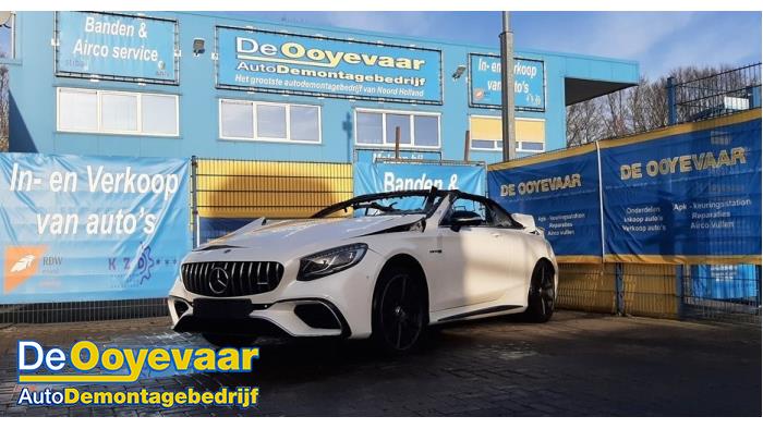 Mercedes S AMG 5.5 S-63 AMG V8 32V Biturbo 4-Matic Sloopvoertuig (2016, Wit)