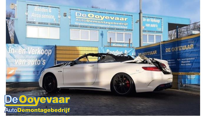 Mercedes S AMG 5.5 S-63 AMG V8 32V Biturbo 4-Matic Sloopvoertuig (2016, Wit)