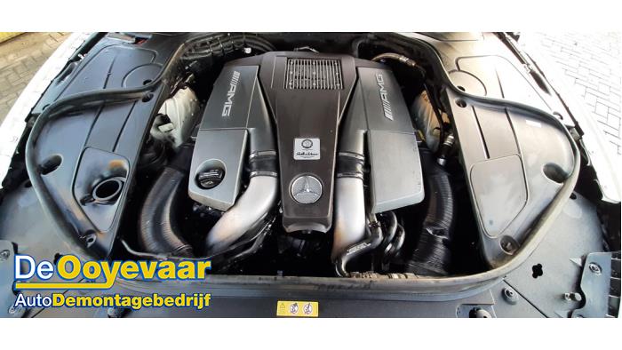 Mercedes S AMG 5.5 S-63 AMG V8 32V Biturbo 4-Matic Sloopvoertuig (2016, Wit)