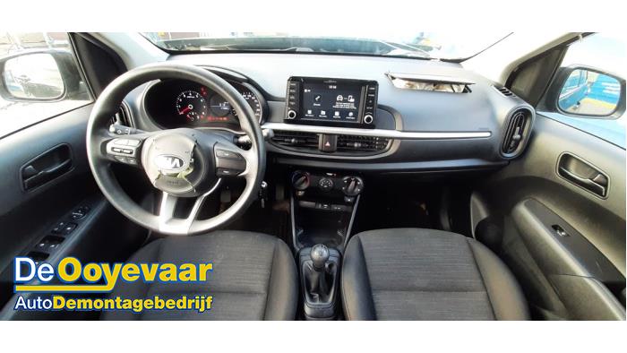 Kia Picanto 1.0 12V Sloopvoertuig (2020, Zwart)