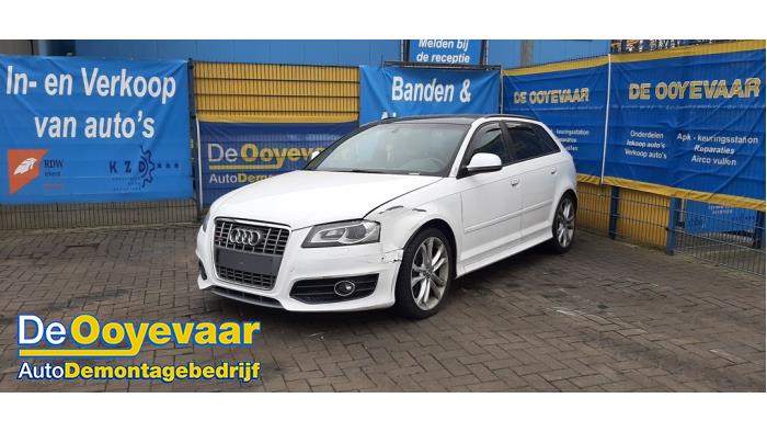 Audi S3 Sportback S3 2.0 T FSI 16V Sloopvoertuig (2009, Wit, Zwart)
