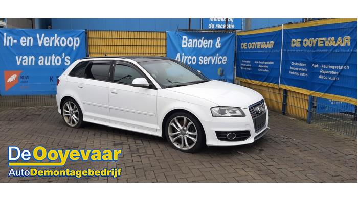 Audi S3 Sportback S3 2.0 T FSI 16V Sloopvoertuig (2009, Wit, Zwart)