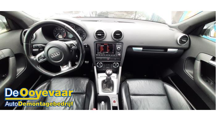 Audi S3 Sportback S3 2.0 T FSI 16V Sloopvoertuig (2009, Wit, Zwart)