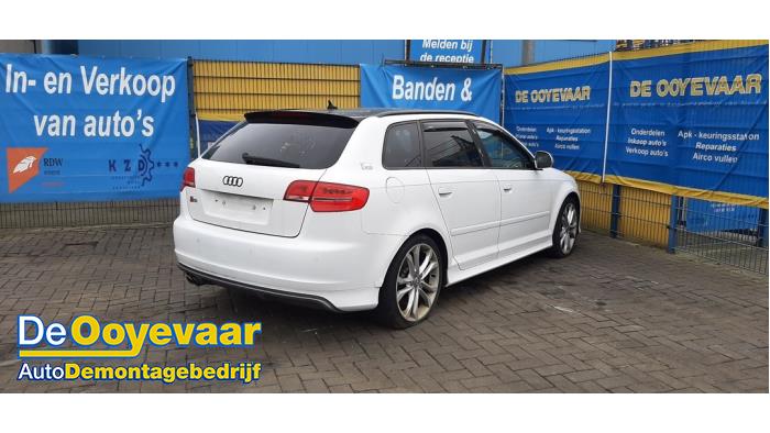 Audi S3 Sportback S3 2.0 T FSI 16V Sloopvoertuig (2009, Wit, Zwart)