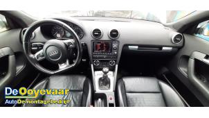 Audi S3 Sportback S3 2.0 T FSI 16V Sloopvoertuig (2009, Wit, Zwart)