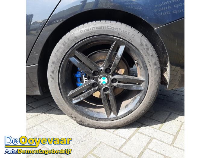 BMW 1 serie 125d 2.0 16V Sloopvoertuig (2013, Zwart)