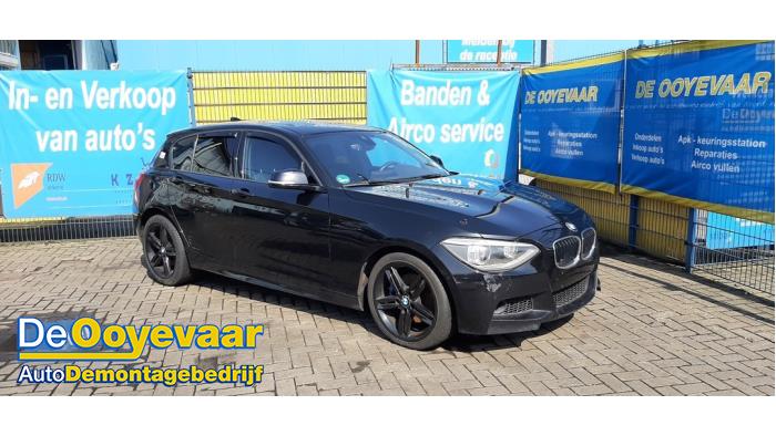 BMW 1 serie 125d 2.0 16V Sloopvoertuig (2013, Zwart)