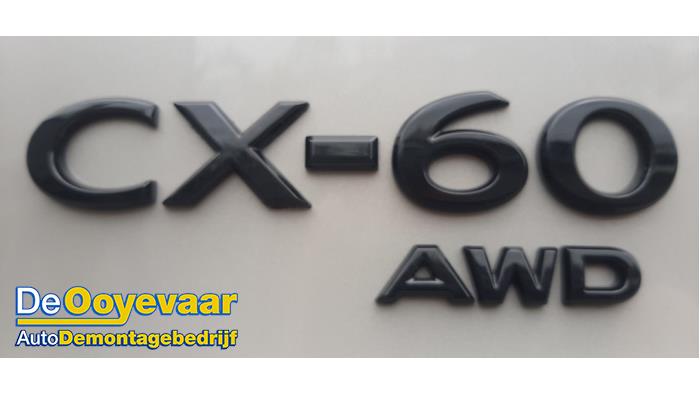 Mazda CX-60 2.5 e-SkyActiv PHEV Sloopvoertuig (2022, Bruin)
