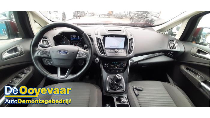 Ford C-Max 1.0 Ti-VCT EcoBoost 12V 125 Sloopvoertuig (2017, Rood)