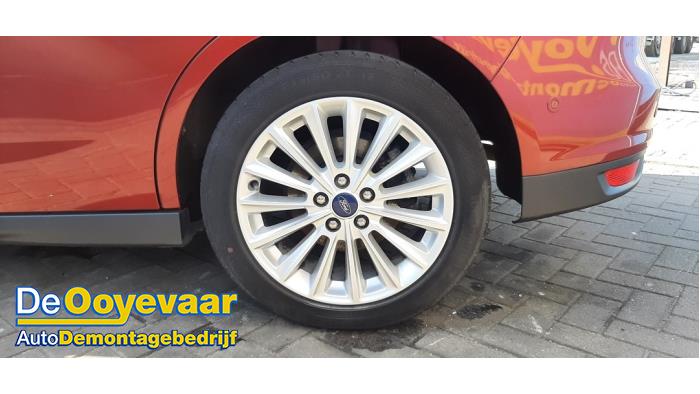 Ford C-Max 1.0 Ti-VCT EcoBoost 12V 125 Sloopvoertuig (2017, Rood)