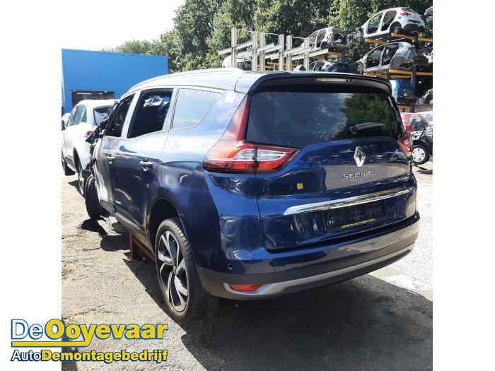 Renault Grand Scénic IV 1.2 TCE 130 16V Sloopvoertuig (2017, Blauw, Zwart)