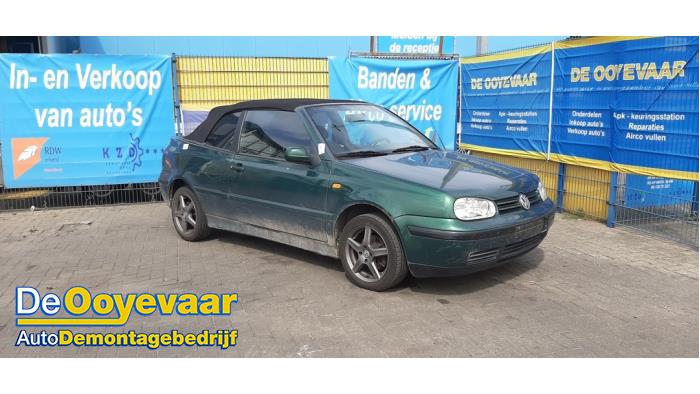 Volkswagen Golf III Cabrio Restyling 1.8 Sloopvoertuig (1999, Groen)