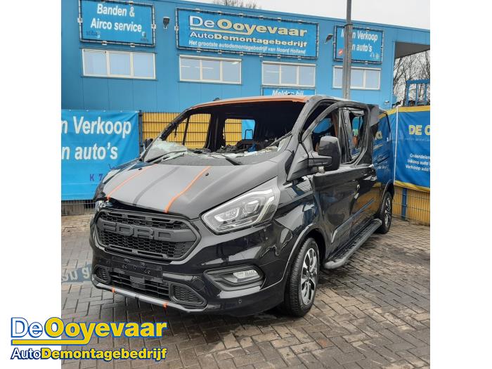 Ford Transit Custom 2.0 TDCi 16V Eco Blue 185 Sloopvoertuig (2020, Zwart)