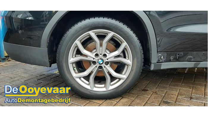 BMW X3 xDrive 20i 2.0 TwinPower Turbo 16V Sloopvoertuig (2018, Zwart)