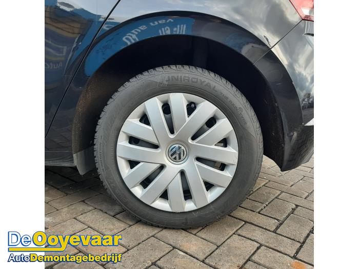 Volkswagen Polo VI 1.0 TSI 12V Sloopvoertuig (2018, Zwart)