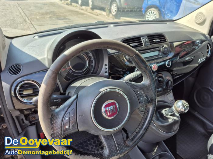 Fiat 500 1.4 16V Sloopvoertuig (2007, Zwart)