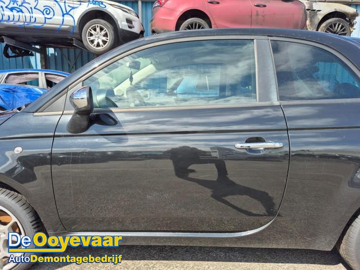 Fiat 500 1.4 16V Sloopvoertuig (2007, Zwart)