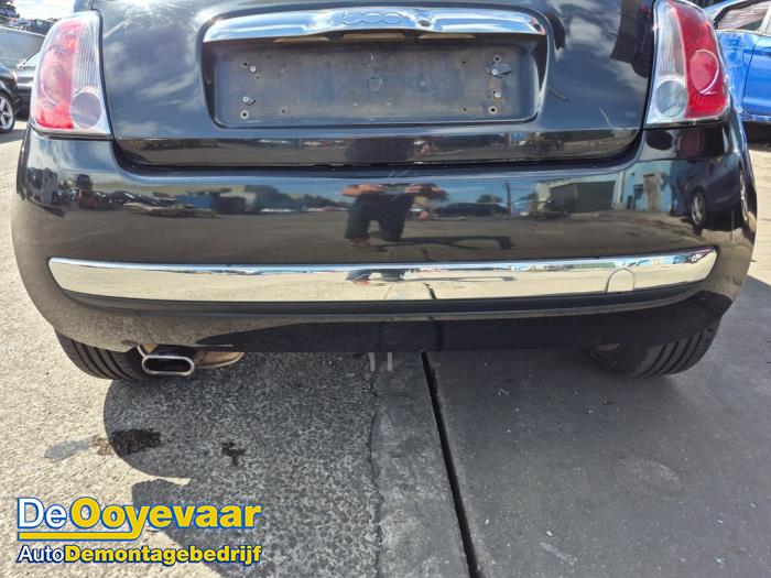 Fiat 500 1.4 16V Sloopvoertuig (2007, Zwart)