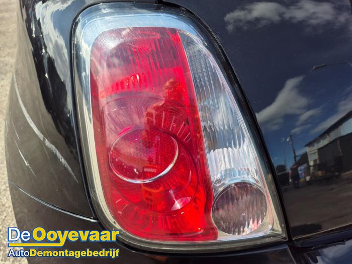 Fiat 500 1.4 16V Sloopvoertuig (2007, Zwart)