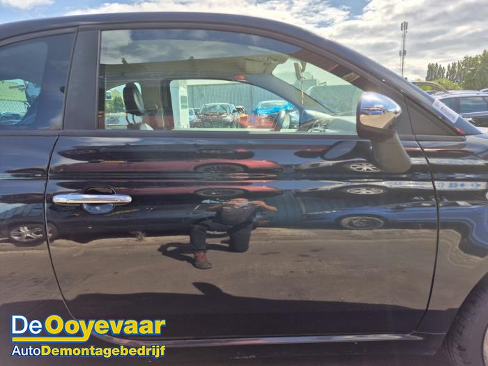 Fiat 500 1.4 16V Sloopvoertuig (2007, Zwart)