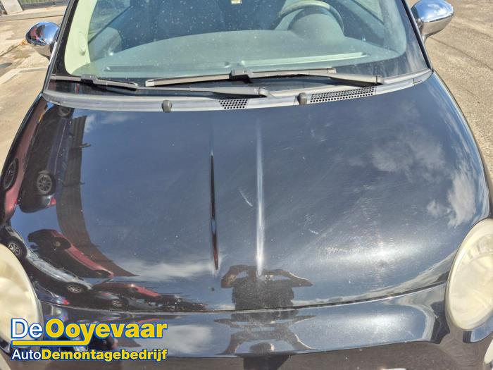 Fiat 500 1.4 16V Sloopvoertuig (2007, Zwart)