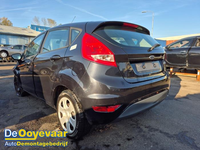 Ford Fiesta 6 1.25 16V Sloopvoertuig (2010, Zwart)