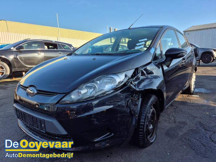 Ford Fiesta 6 1.25 16V Sloopvoertuig (2010, Zwart)