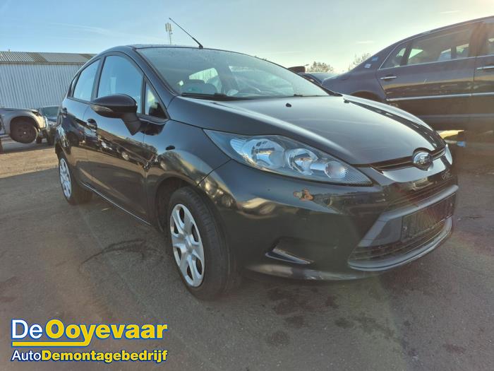 Ford Fiesta 6 1.25 16V Sloopvoertuig (2010, Zwart)