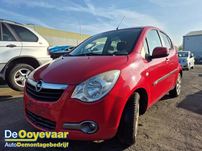 Opel Agila 1.2 16V Sloopvoertuig (2010, Rood)