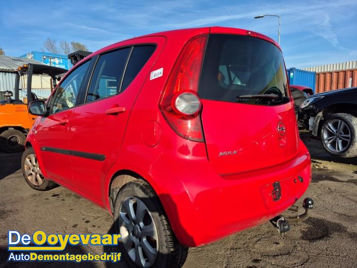 Opel Agila 1.2 16V Sloopvoertuig (2010, Rood)