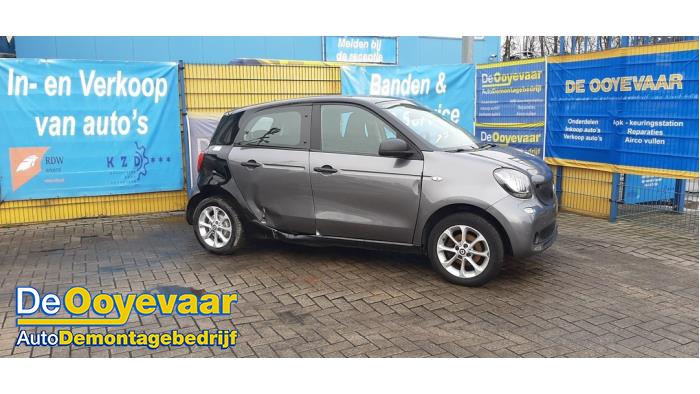 Smart Forfour 1.0 12V Sloopvoertuig (2017, Metallic, Zwart, Grafiet, Grijs)
