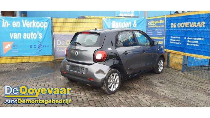 Smart Forfour 1.0 12V Sloopvoertuig (2017, Metallic, Zwart, Grafiet, Grijs)