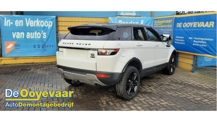Landrover Range Rover Evoque 2.2 eD4 16V 5-drs. Sloopvoertuig (2015, Metallic, Wit, Zwart)