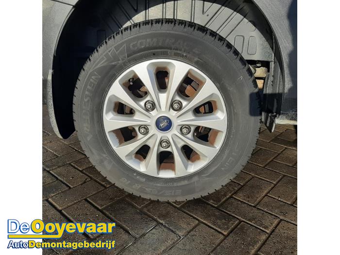 Ford Transit Custom 2.0 TDCi 16V Eco Blue 130 Sloopvoertuig (2019, Grijs)